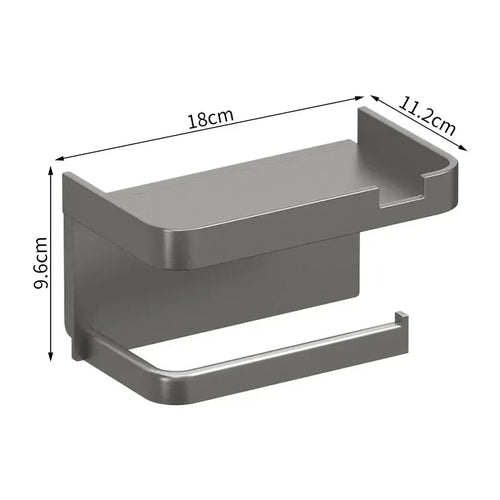 Toilet Paper Holder Plastic Storage Rack Kitchen Towel Placement Of