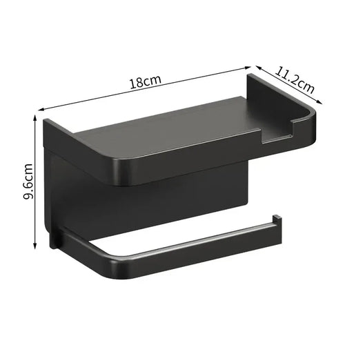 Toilet Paper Holder Plastic Storage Rack Kitchen Towel Placement Of