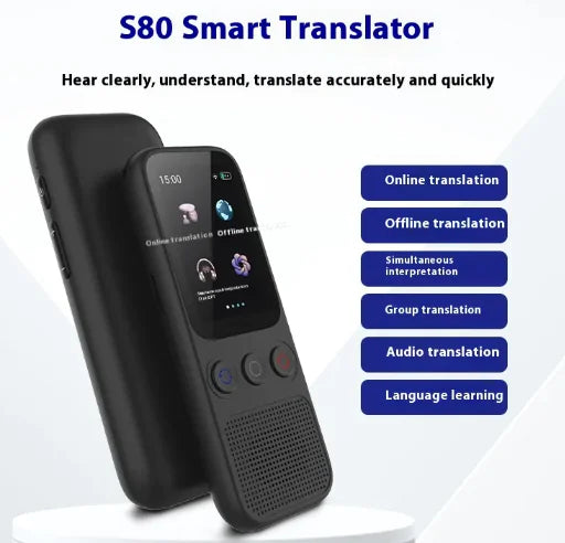 AI TRANSLATOR - 138 Languages Translation , Offline Translation Option -No WiFi Needed