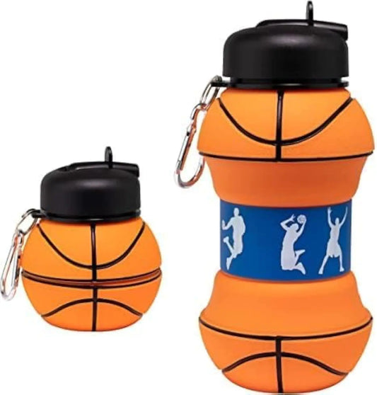 Basketball Collapsible Drink Bottle