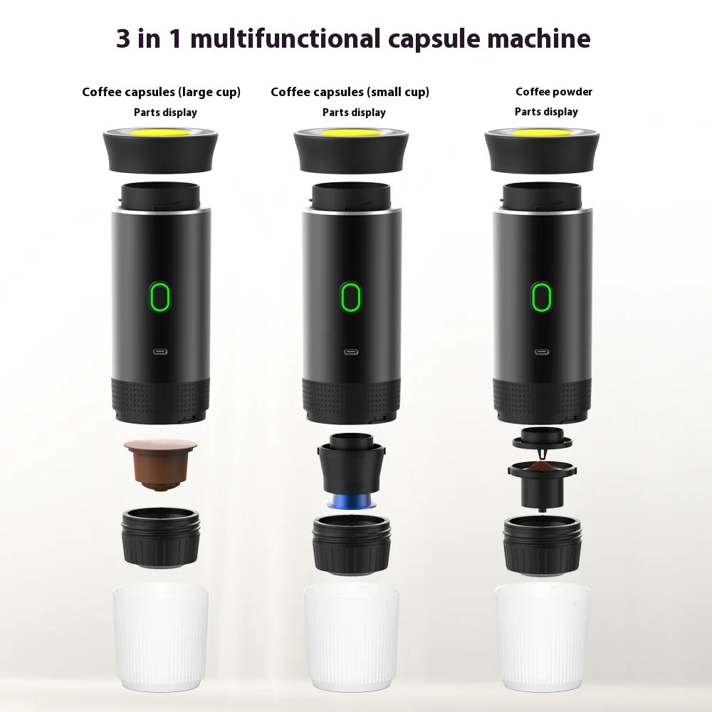 Electric Wireless Capsule Coffee Machine