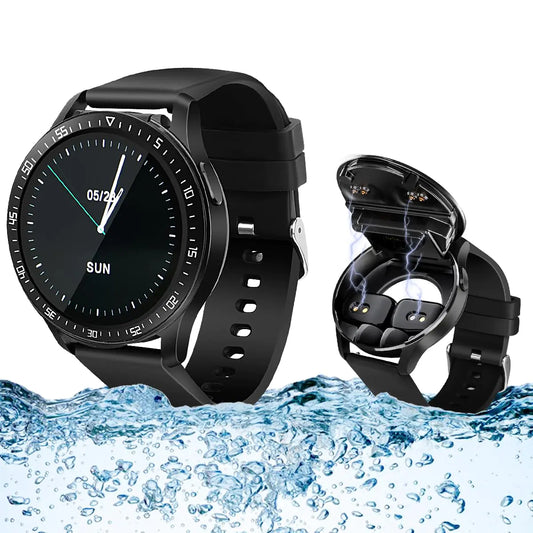Xosido Duo SmartWatch with Bluetooth Earbuds