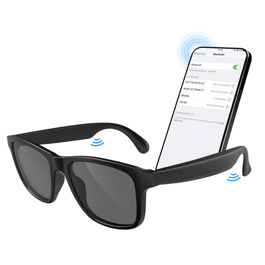 XO Simple is Beauty Smart Glasses for Men & Women Bluetooth Sunglasses Audio Eyewear Built-in Mic & Speakers Athletic/Outdoor UV Protection Music SunGlass lenses Unisex